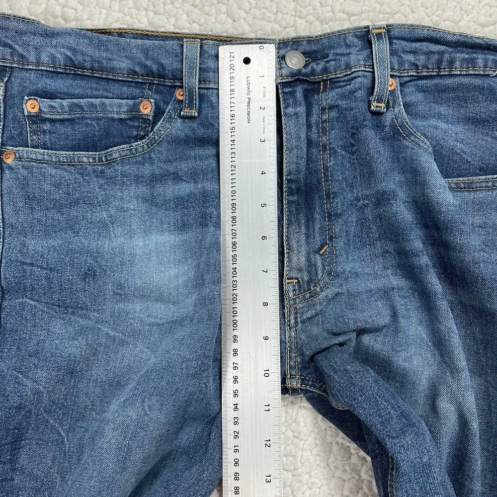 Levi's 541 Jeans Mens 32x30 (Actual 32x28) Blue Athletic Taper Grunge Streetwear